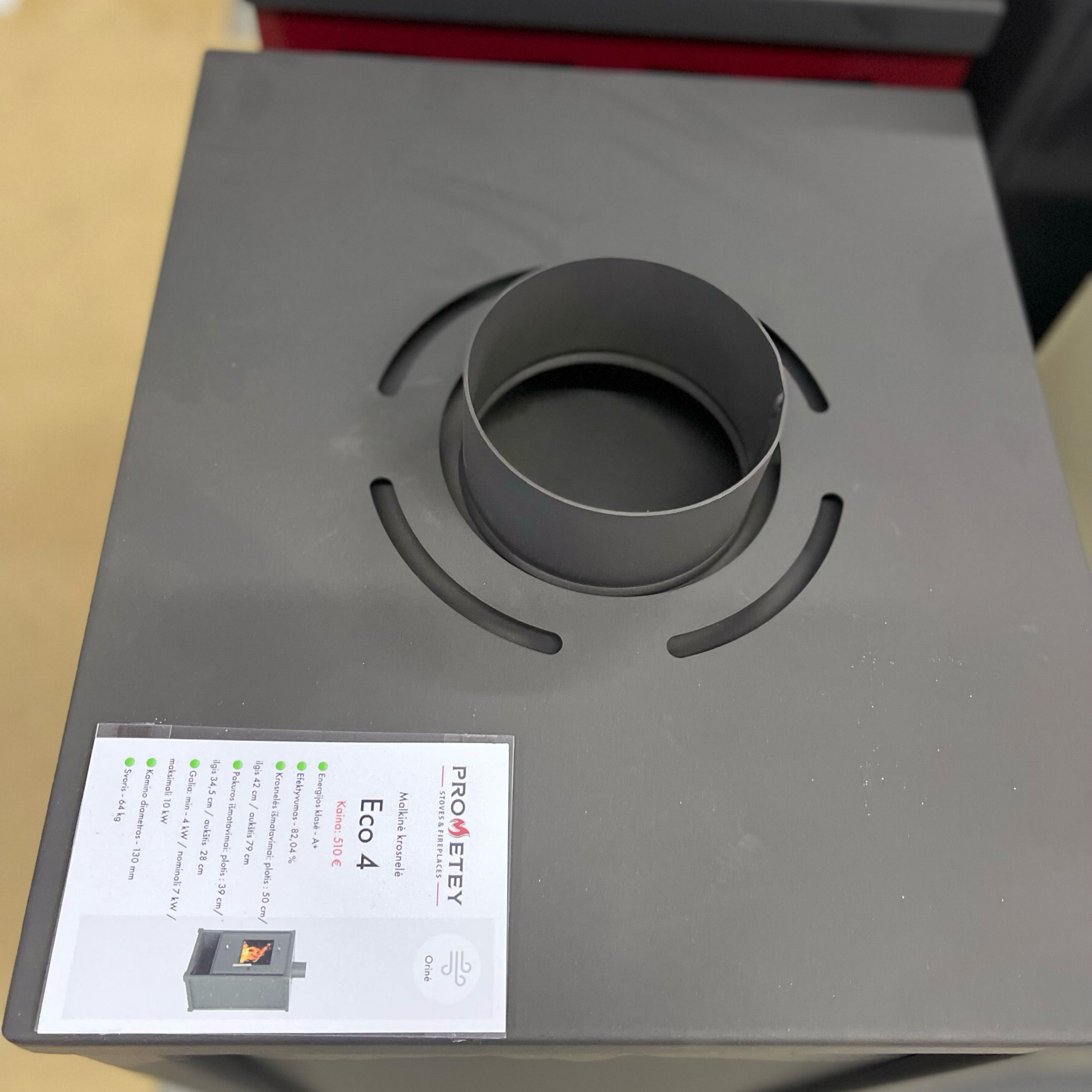 Prometey EKO 4 malkinės krosnelės