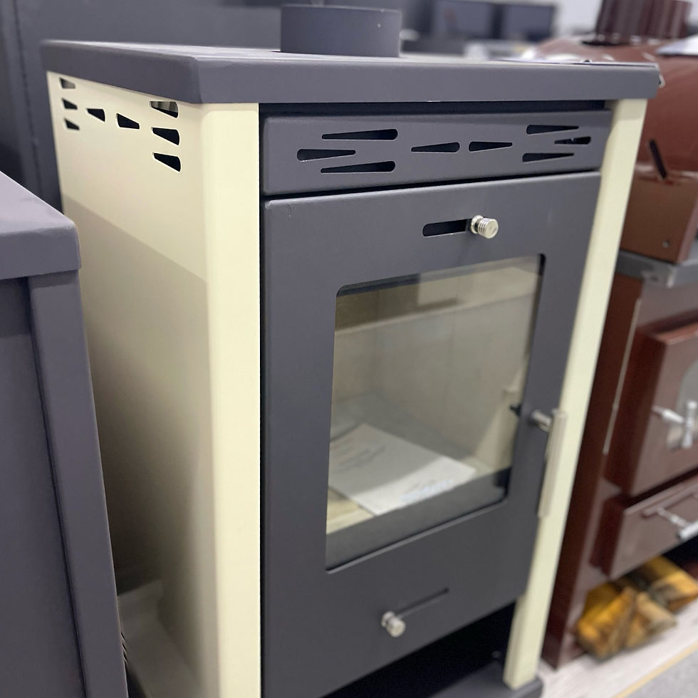 Miniatiūra: Prometey EKO 3 malkinės krosnelės