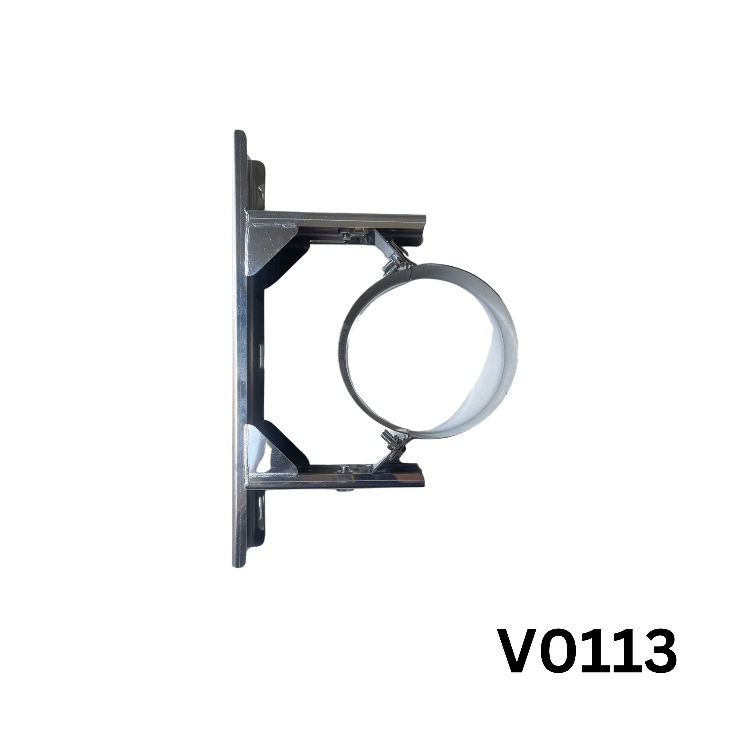 Kaminas - laikiklis, d140 nerūdijantis V0113