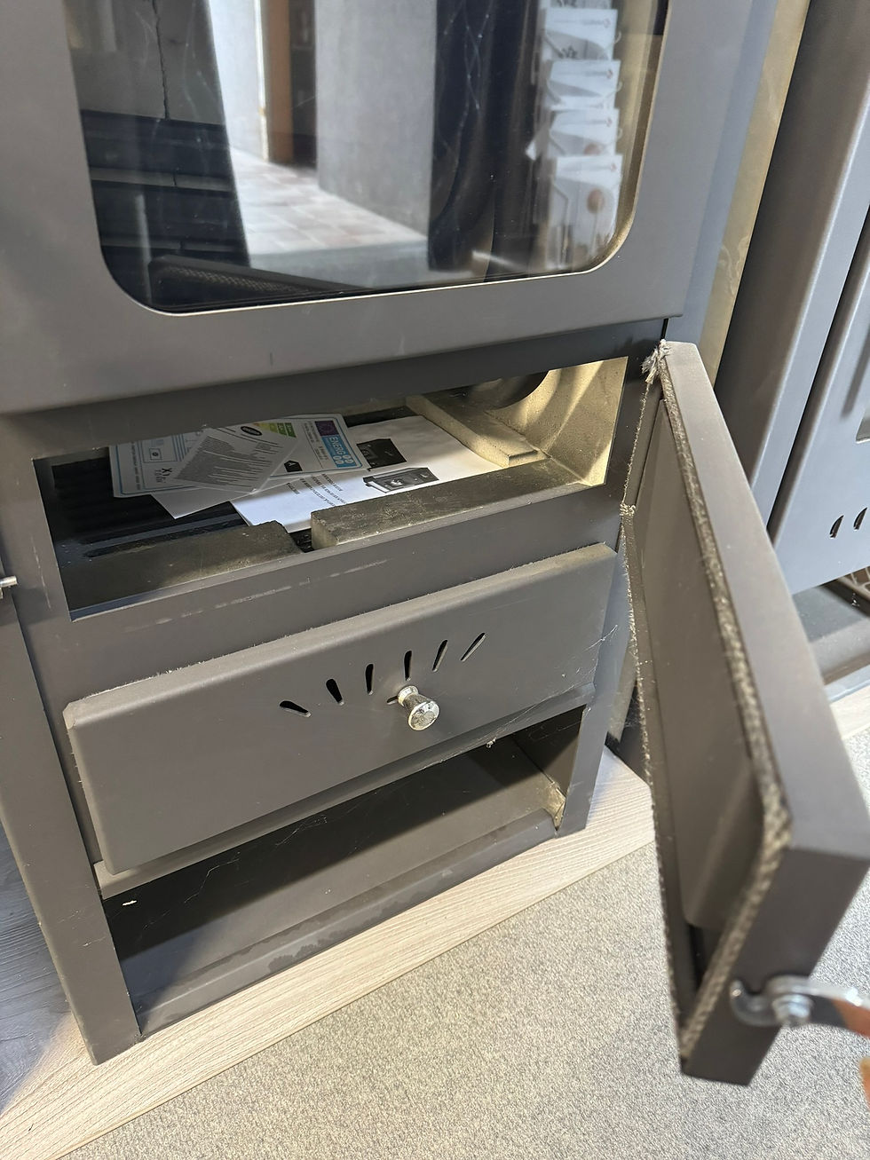 Miniatiūra: Malkinės krosnelės Zvezda 4 VR 12