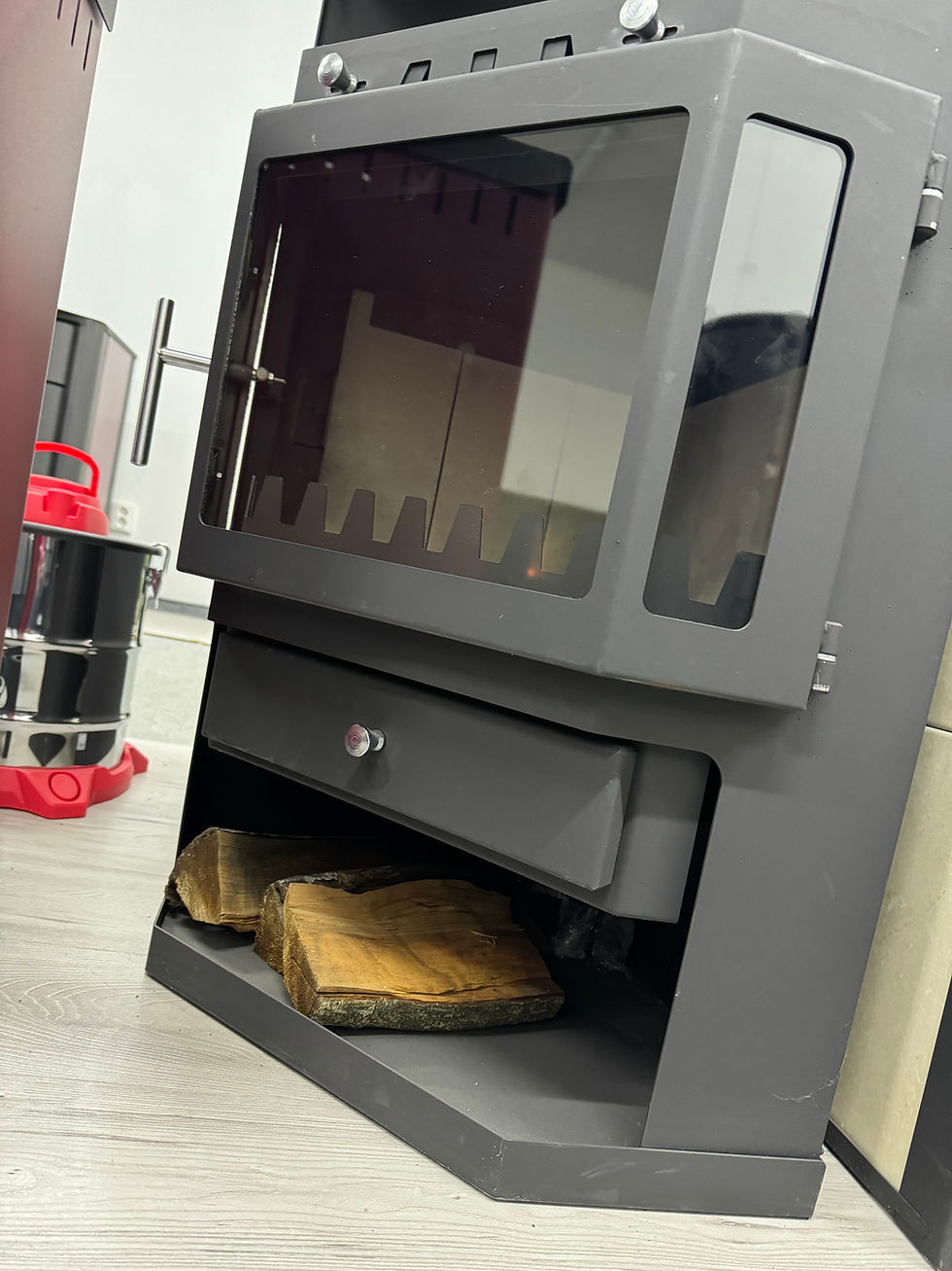 Miniatiūra: Malkinės krosnelės Zvezda Fantazia