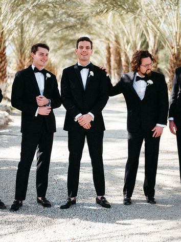 Groomsmen at The Emerson Estate wedding venue