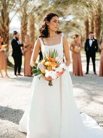 Portrait of a Bride at The Emerson Estate wedding venue