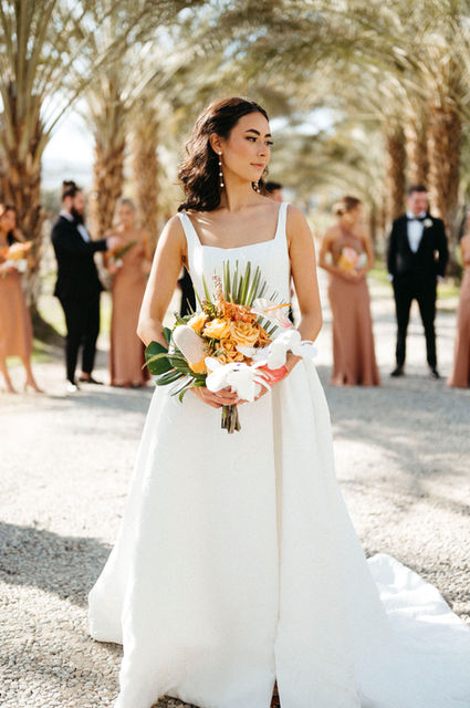 Portrait of a Bride at The Emerson Estate wedding venue
