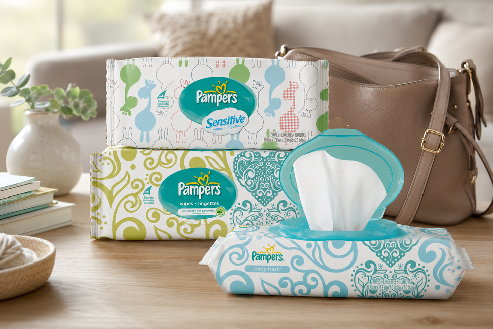 ampers North America Premium Wipes — Expanding the Brand Proposition.