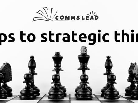 5 steps to strategic thinking