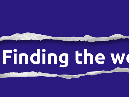 Finding The Words