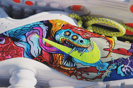NIKE CUSTOM SHOES woodigram