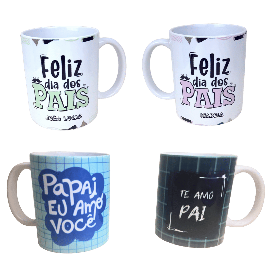 canecas dia dos pais