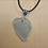 Thumbnail: Pale Sea Foam Sea glass cord necklace