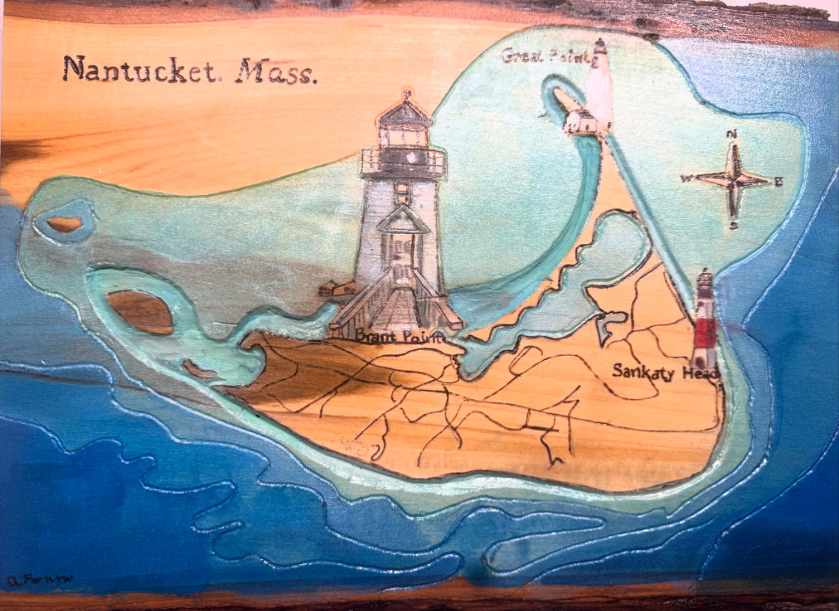 Nantucket Lighthouse Map