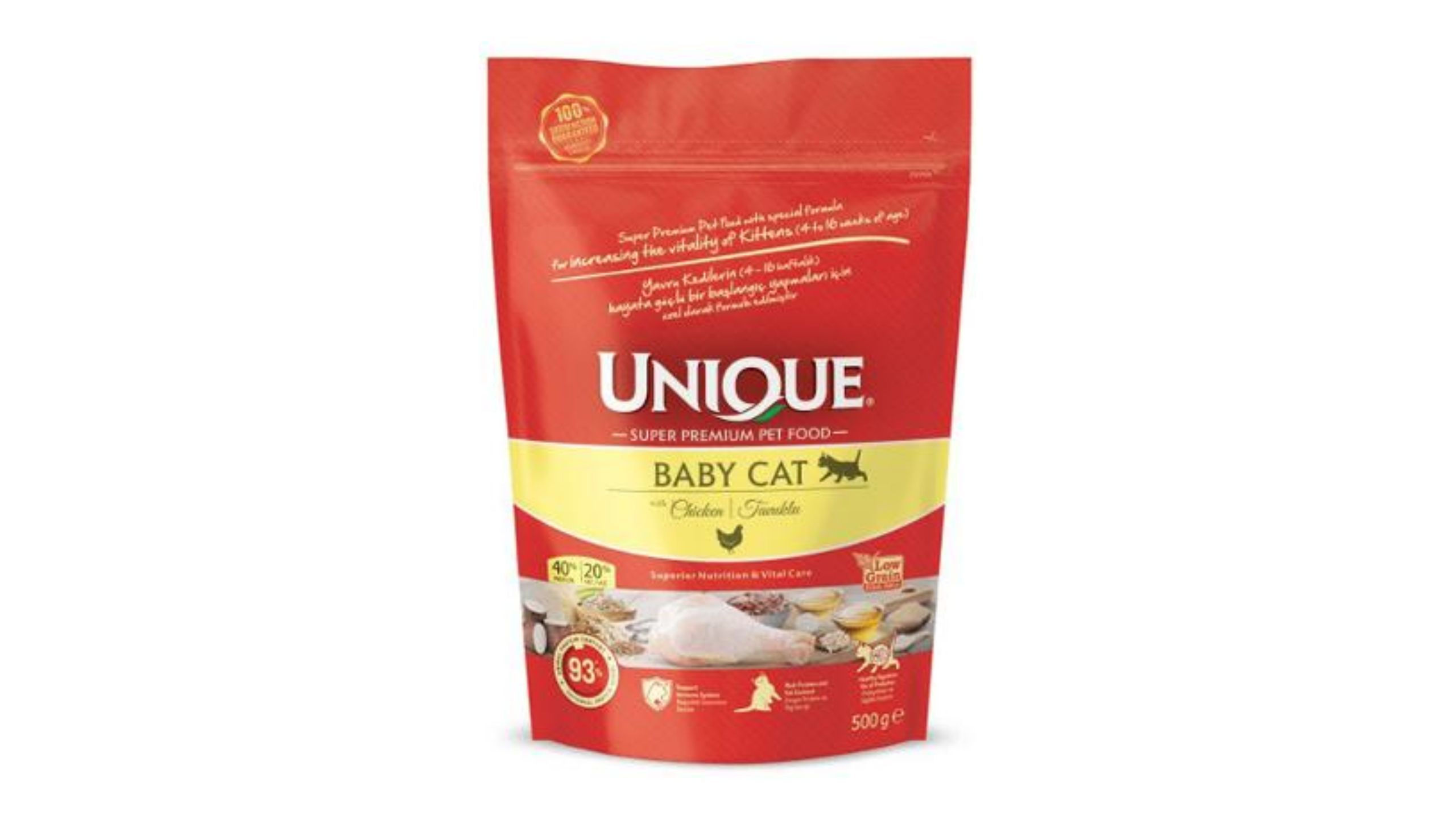 Unique Baby Cat Tavuk Etli Yavru Kedi Maması 500 g