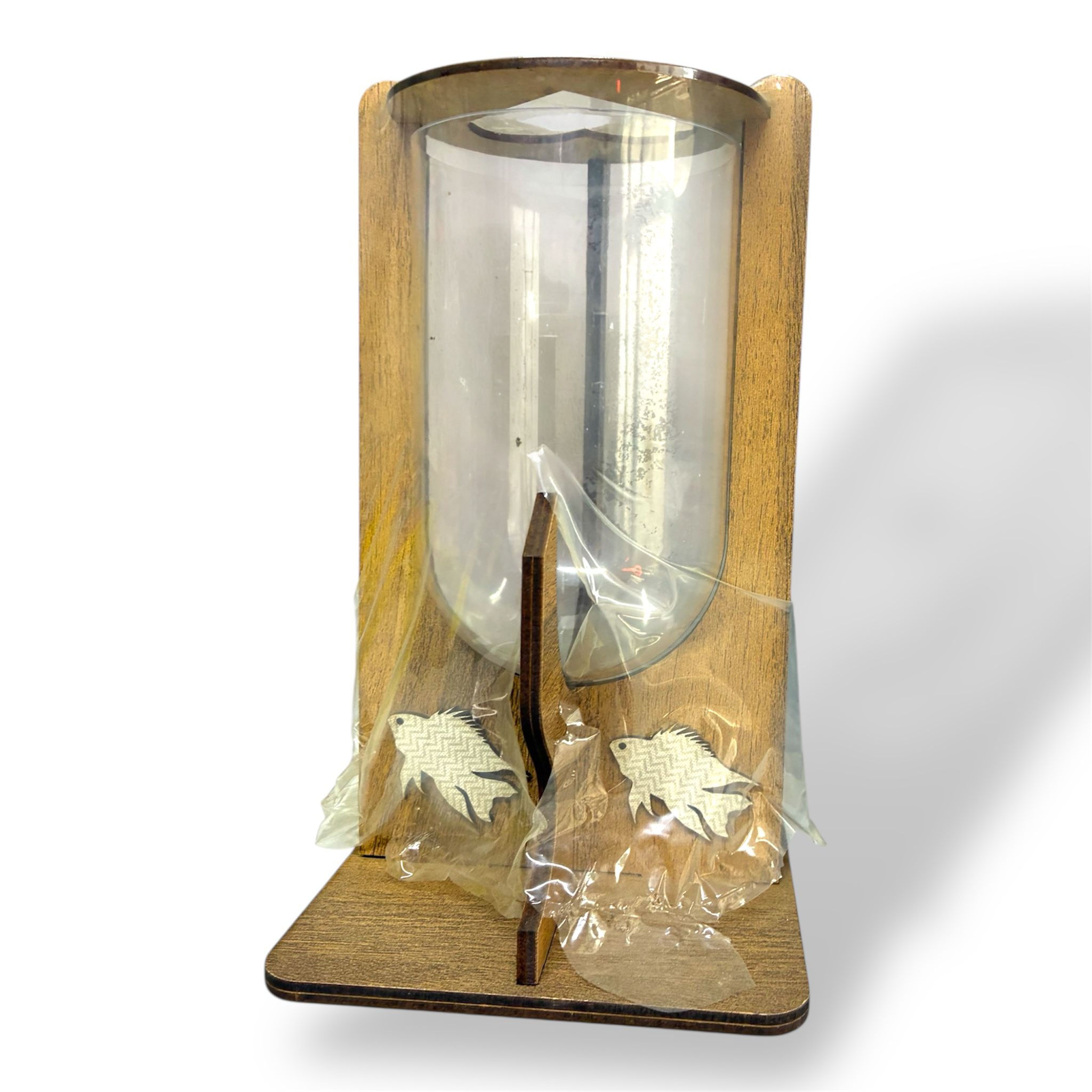 Dekoratif Ahşap Beta Akvaryumu