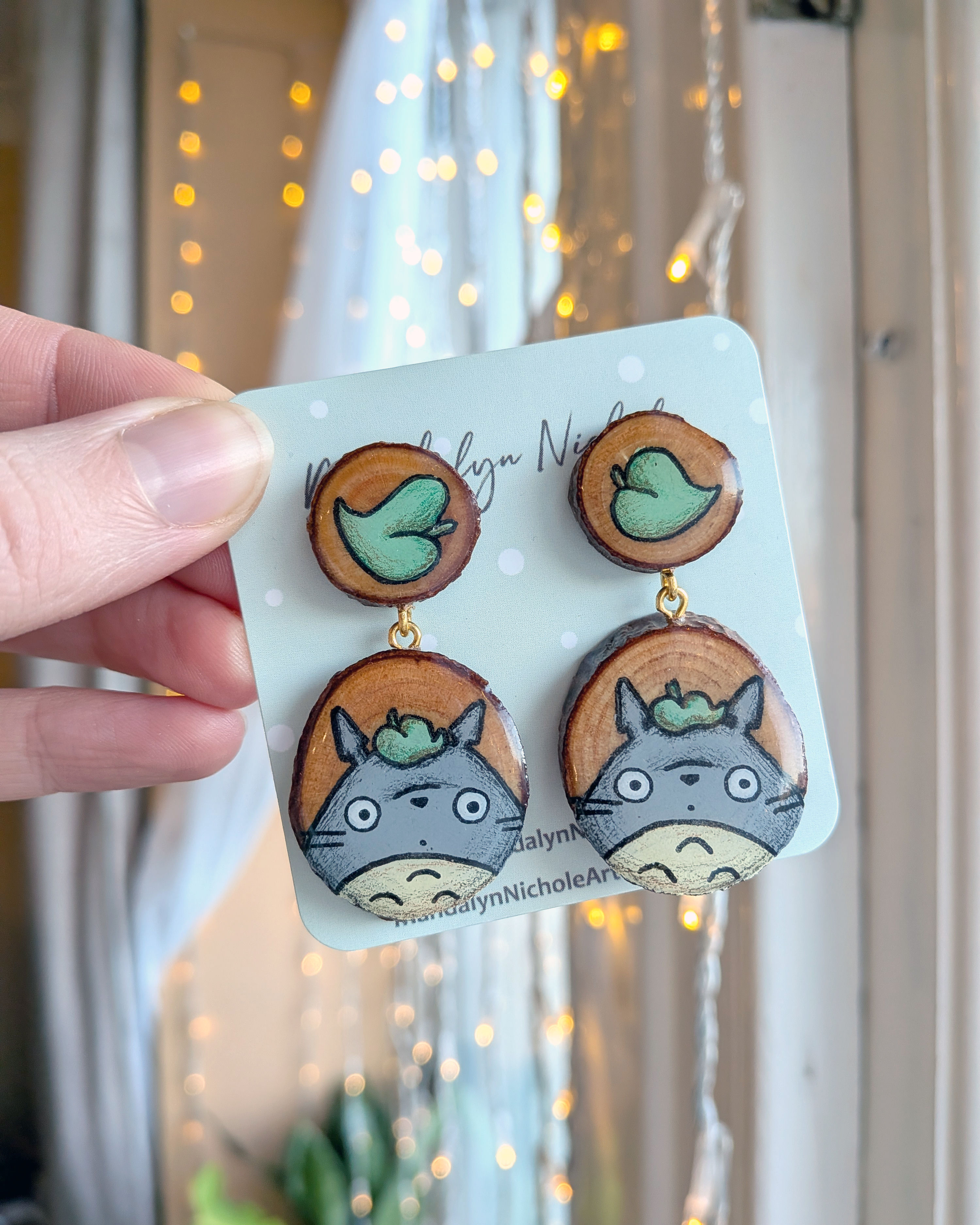 Totoro Earrings