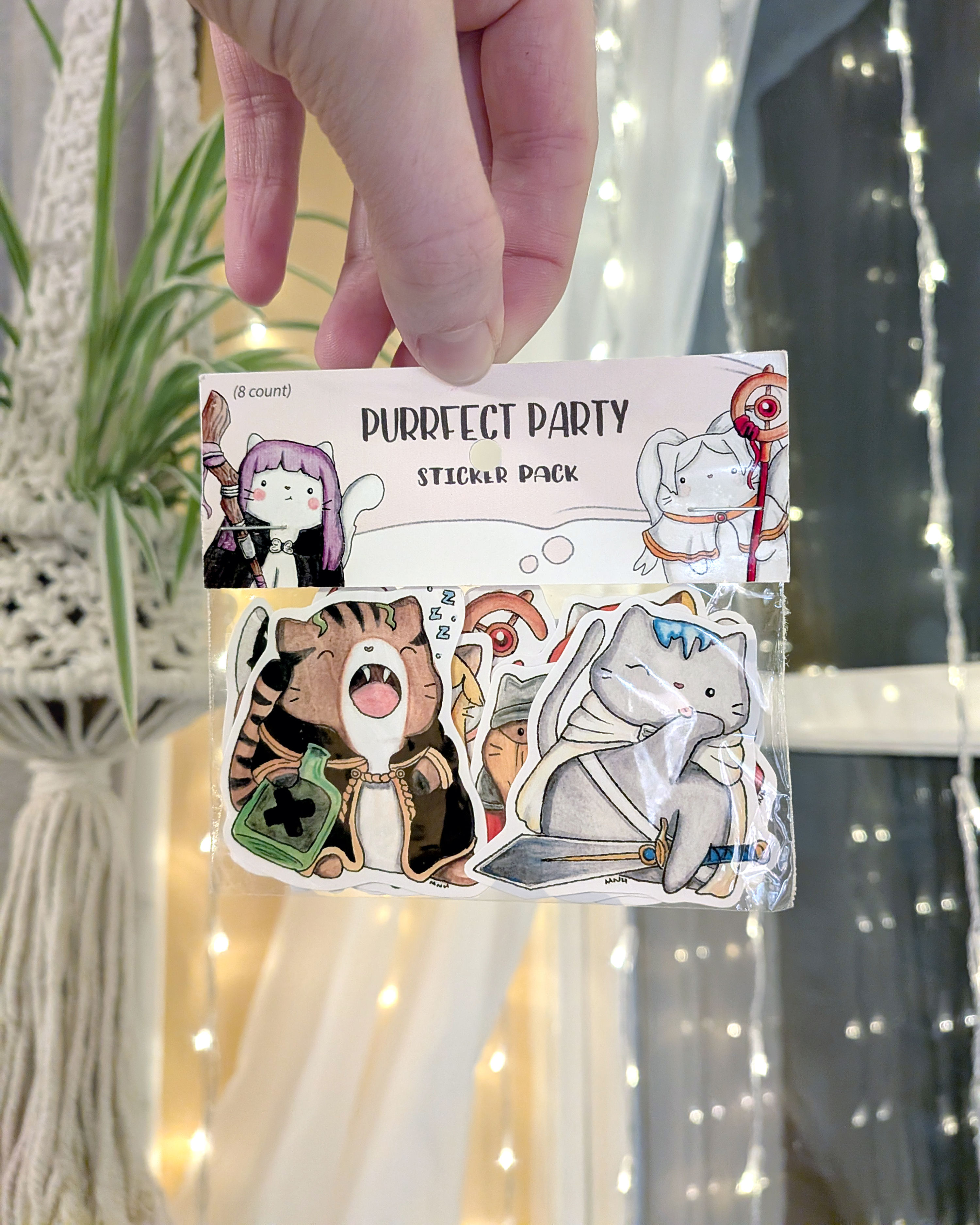 Purrfect Party Sticker Pack