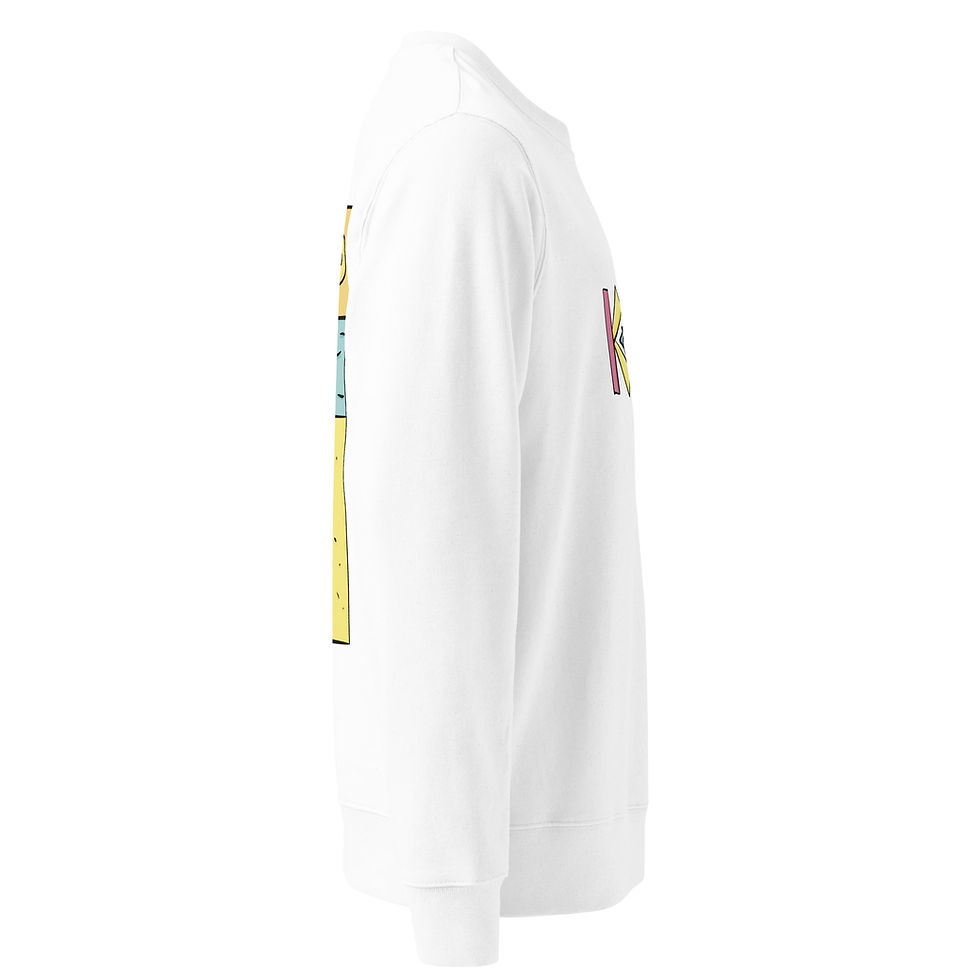 Miniaturbild: Beach by Kalie - Unisex eco sweatshirt