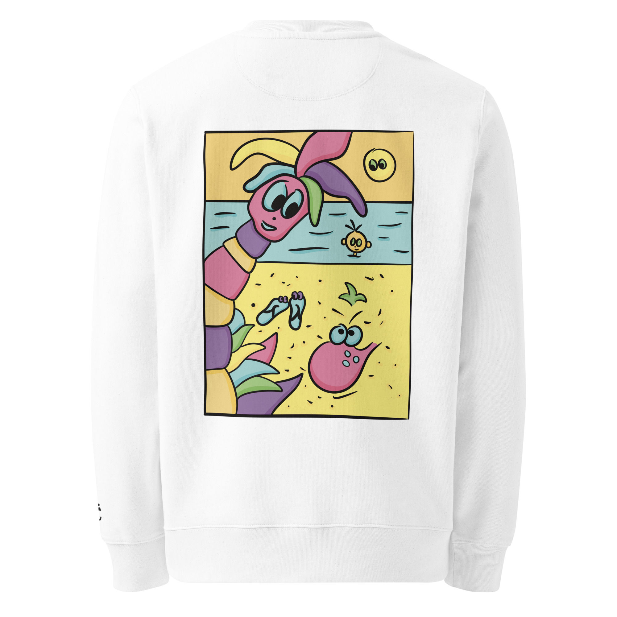 Beach by Kalie - Unisex eco sweatshirt