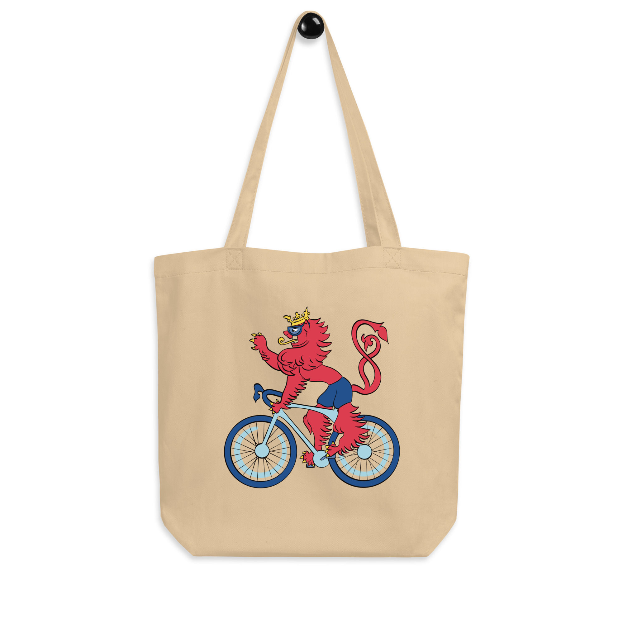 Roude Léiw by Kalie - Eco Tote Bag, Souvenir, Luxembourg
