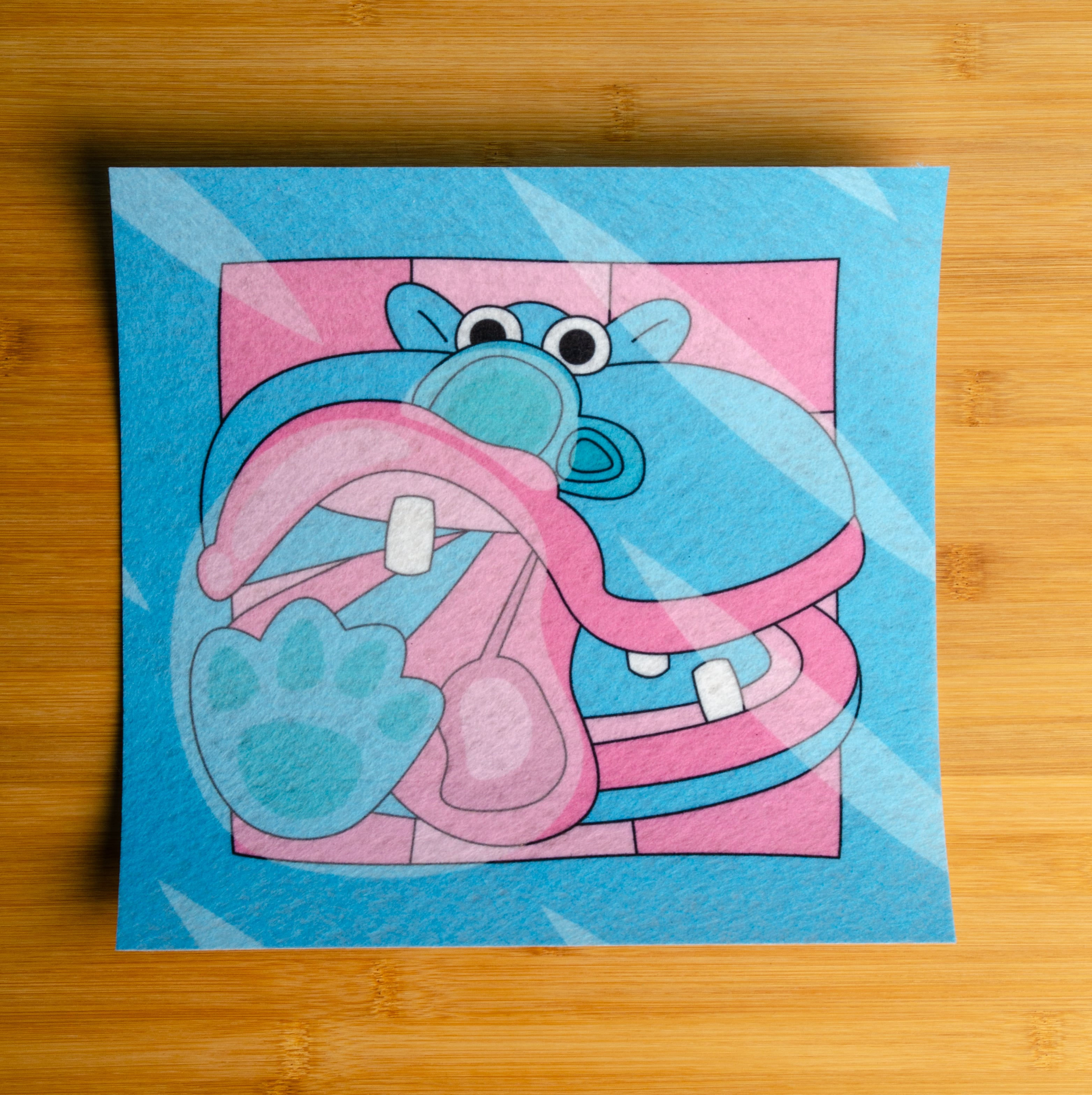 HIPPO by Kalie - Vlies or Paper - Small Sizes