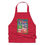 Thumbnail: Christmas Apron by Kalie - Organic cotton apron, Luxembourg, Souvenir, Gift