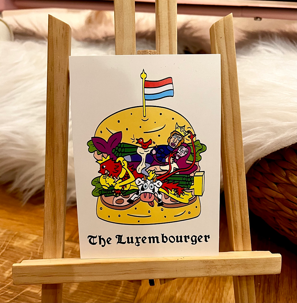 Miniaturbild: 3 Postcards - For the wall or for the mail box of a friend - Luxembourg Souvenir