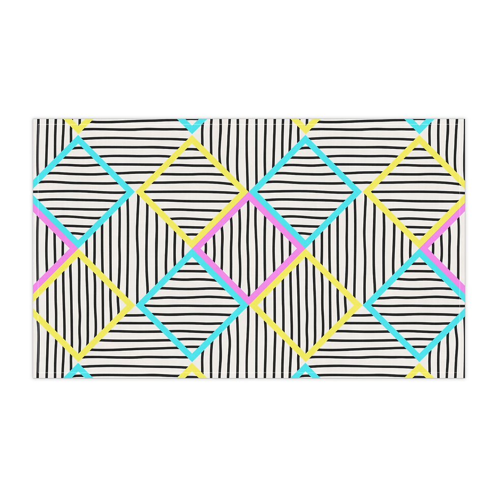 Thumbnail: ZEBRA by Kalie - Tea Towels (cotton, poly), Kitchen Towel, Stripes, Pattern