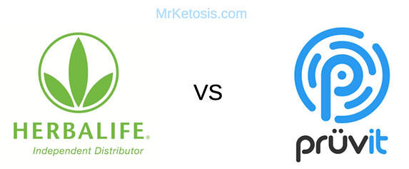 Herbalife versus Pruvit Comp Plan