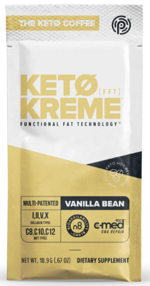 Pruvit's Vanilla Bean Keto Kreme