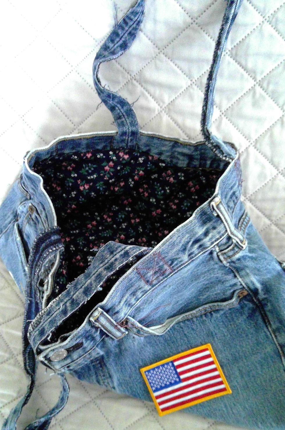Thumbnail: Blue Jean Tote Bag