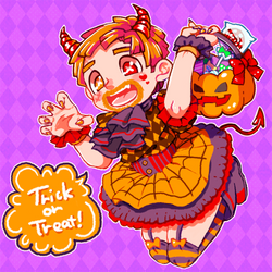 ハロウィンイラスト🎃