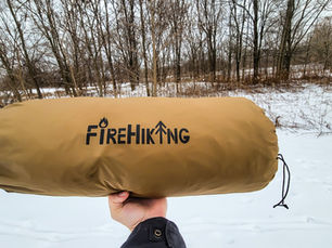 The FireHiking Fireden Hot Tent in its Stuff Sack