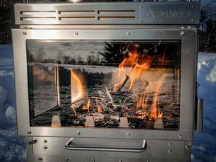 The Pomoly Dweller Max with Fire Inside
