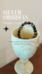 銀曜石手串香港招財水晶，趨吉避凶，犯太歲水晶手串