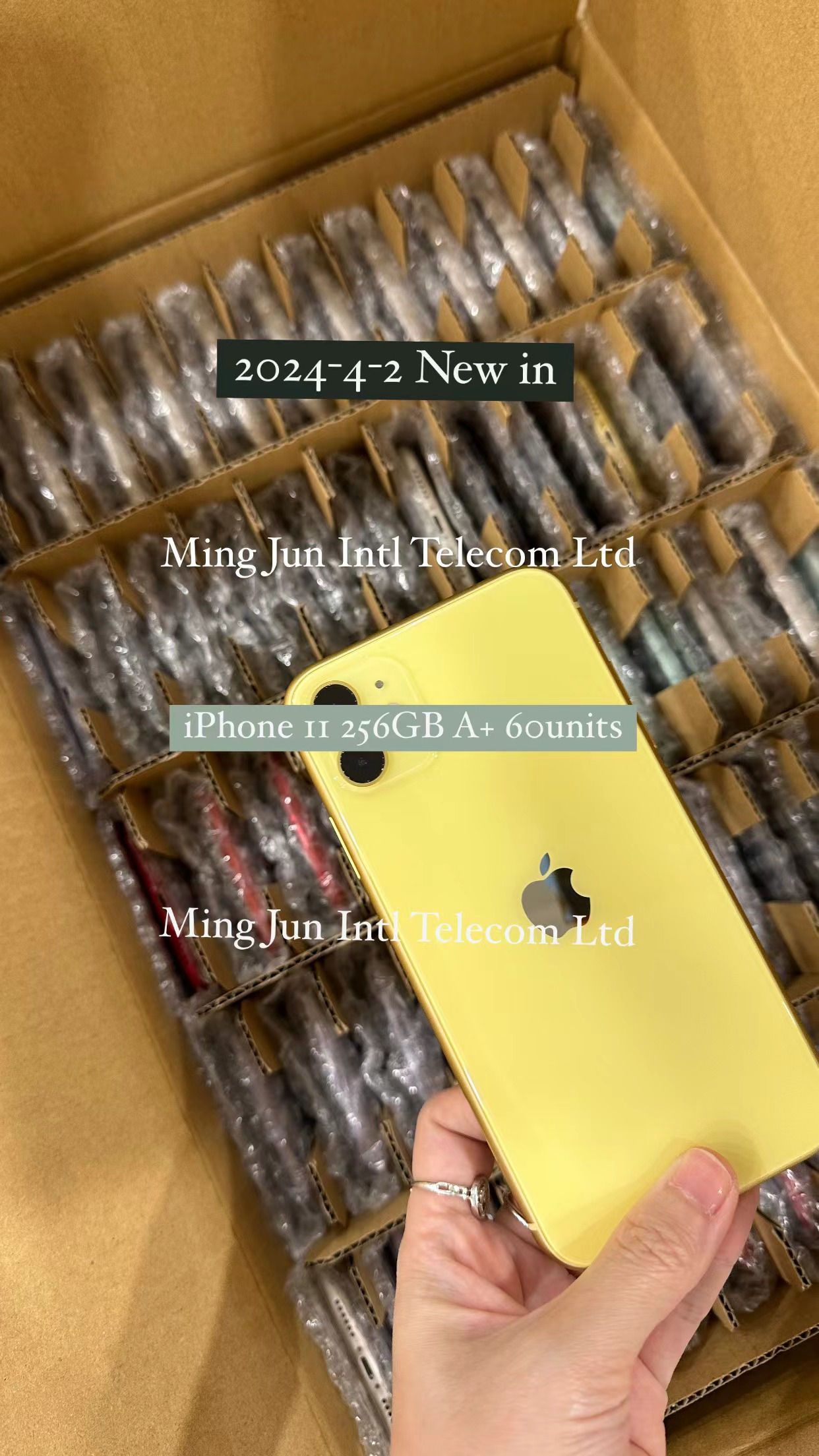 [SOLD] 2024-4-2 iPhone 11 256GB A+ (60 units)