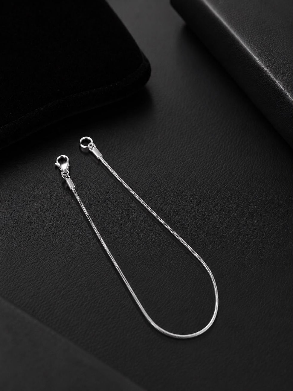 Küçük resim: Yılan (Snake) Model Gümüş Bileklik