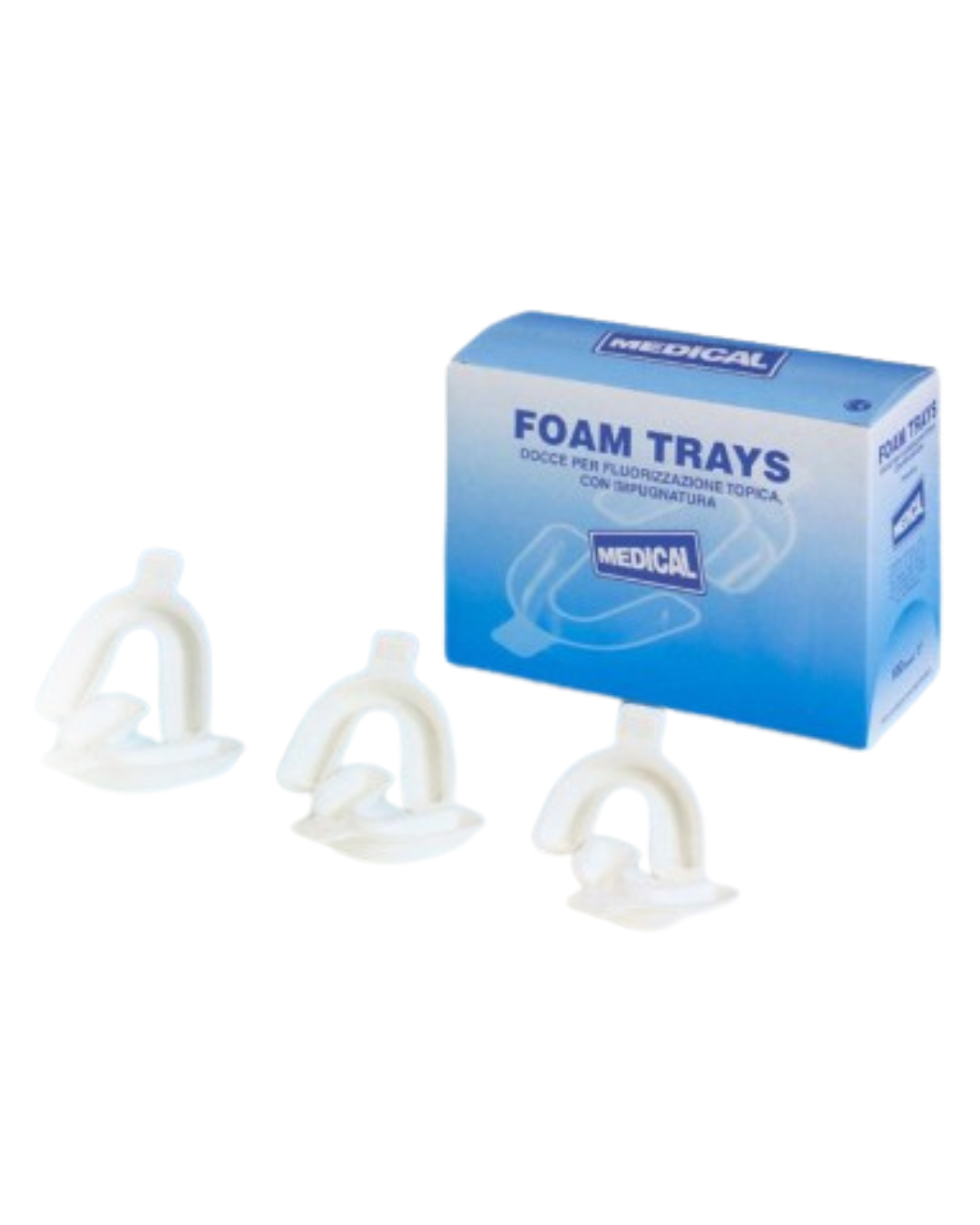 Attelles de fluoration topique avec poignée