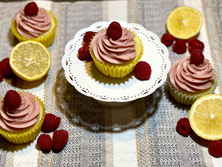 Raspberry Lemon Cupcakes
