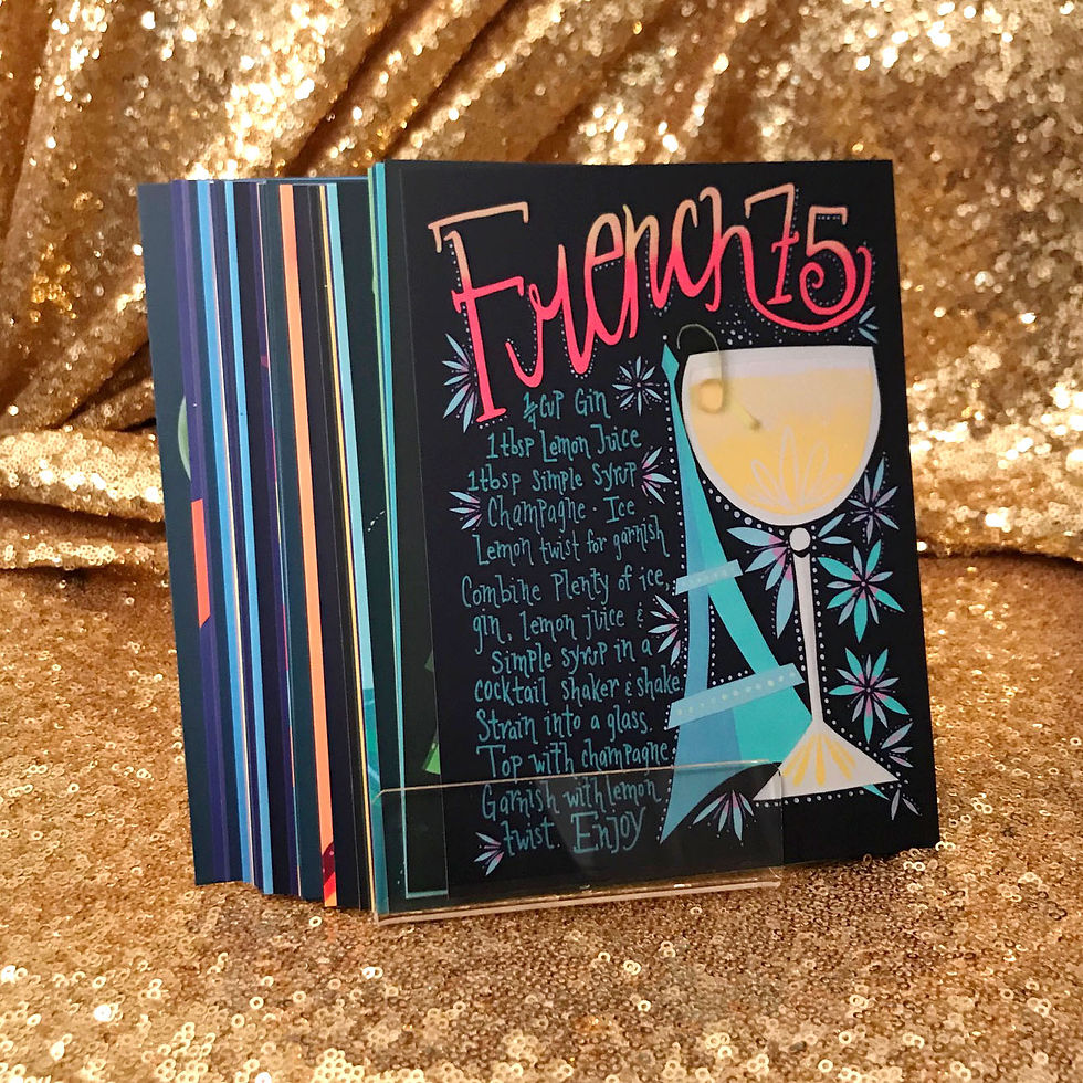Thumbnail: Hand Crafted: An Illustrated Desktop Cocktail Stand