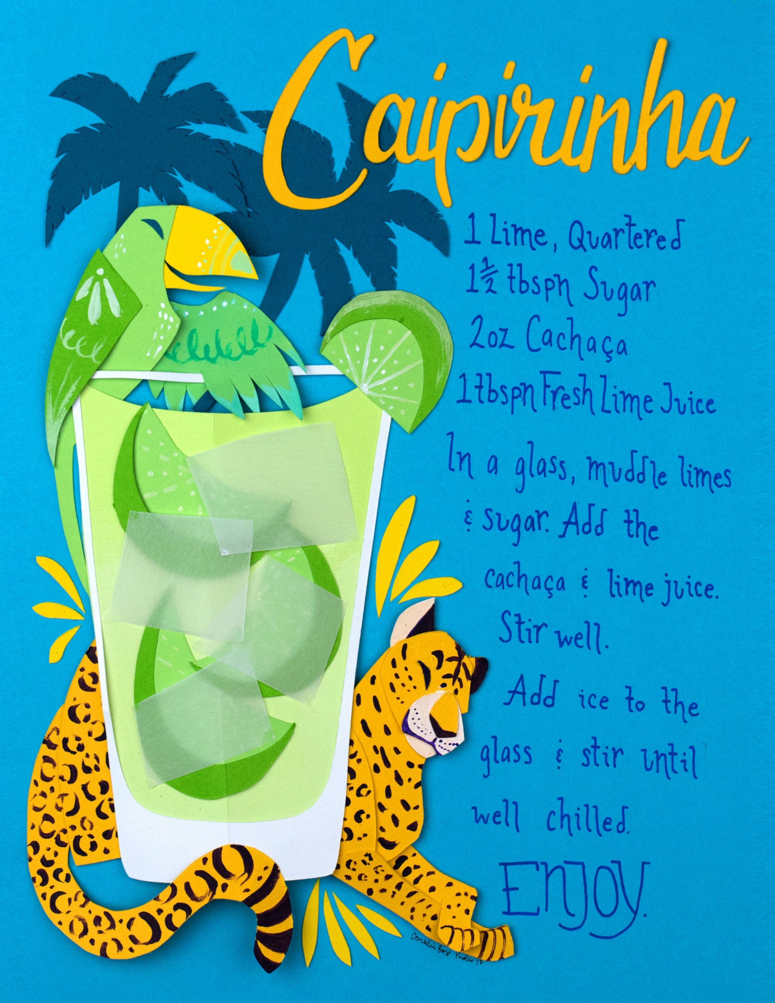 Art Print: Caipirinha