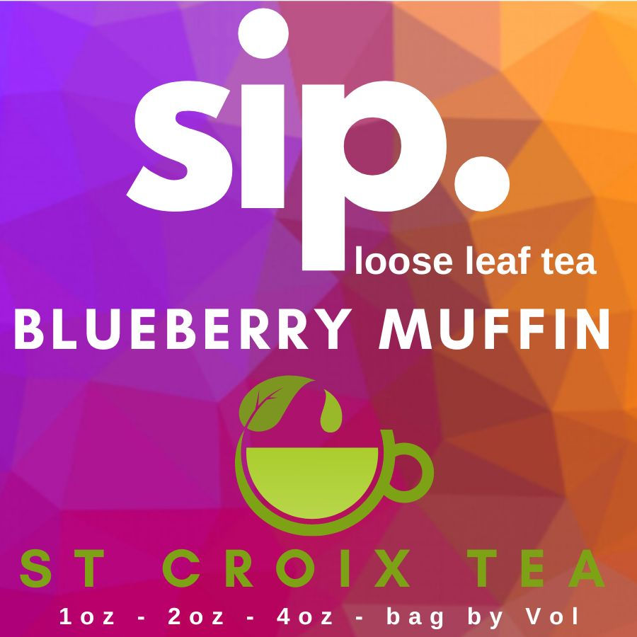 Thumbnail: Blueberry Muffin - Rooibos Tea - Loose Leaf Tea 