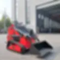 Thumbnail: TYPHON STOMP 507 1,760lbs Mini Skid Steer 13.5hp Gas EPA Engine USA