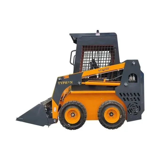 Thumbnail: TYPHON STOMP Mini Skid Steer Gas EPA Engine USA