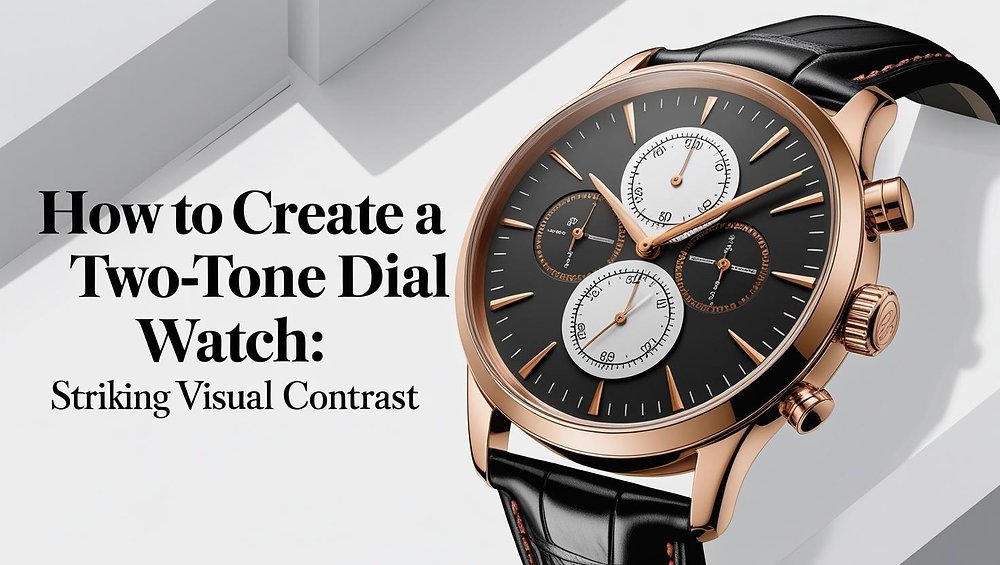 Two Dials How to Create a Two-Tone Dial Watch: Striking Visual Contrast