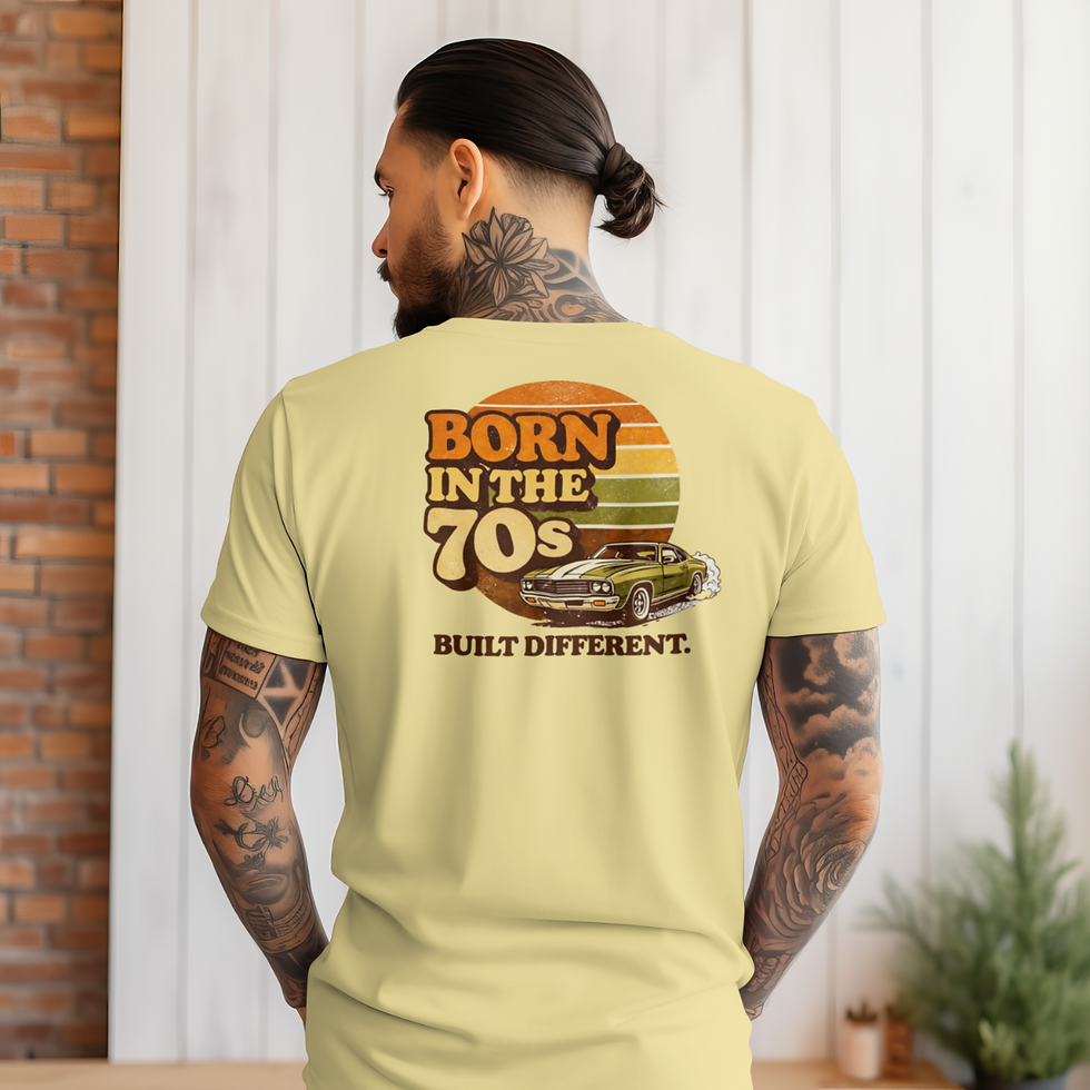 Thumbnail: Born In The 70s Tee