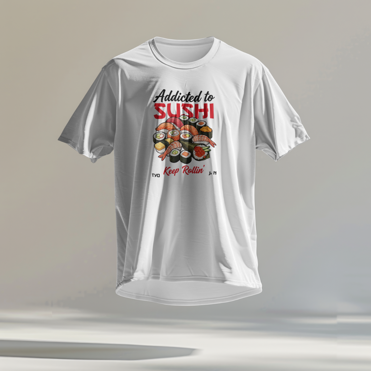 Addicted to Sushi Tee
