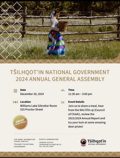 TŜILHQOT’IN NATIONAL GOVERNMENT 2024 AGM