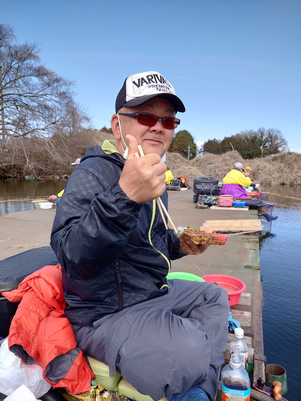 3月例会報告 筑波湖