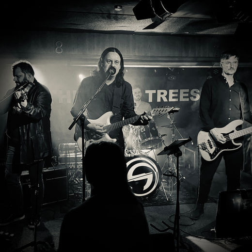 The Halo Trees performing at Hafenbar Berlin, 2024, album Where the Deep Ends presentation.