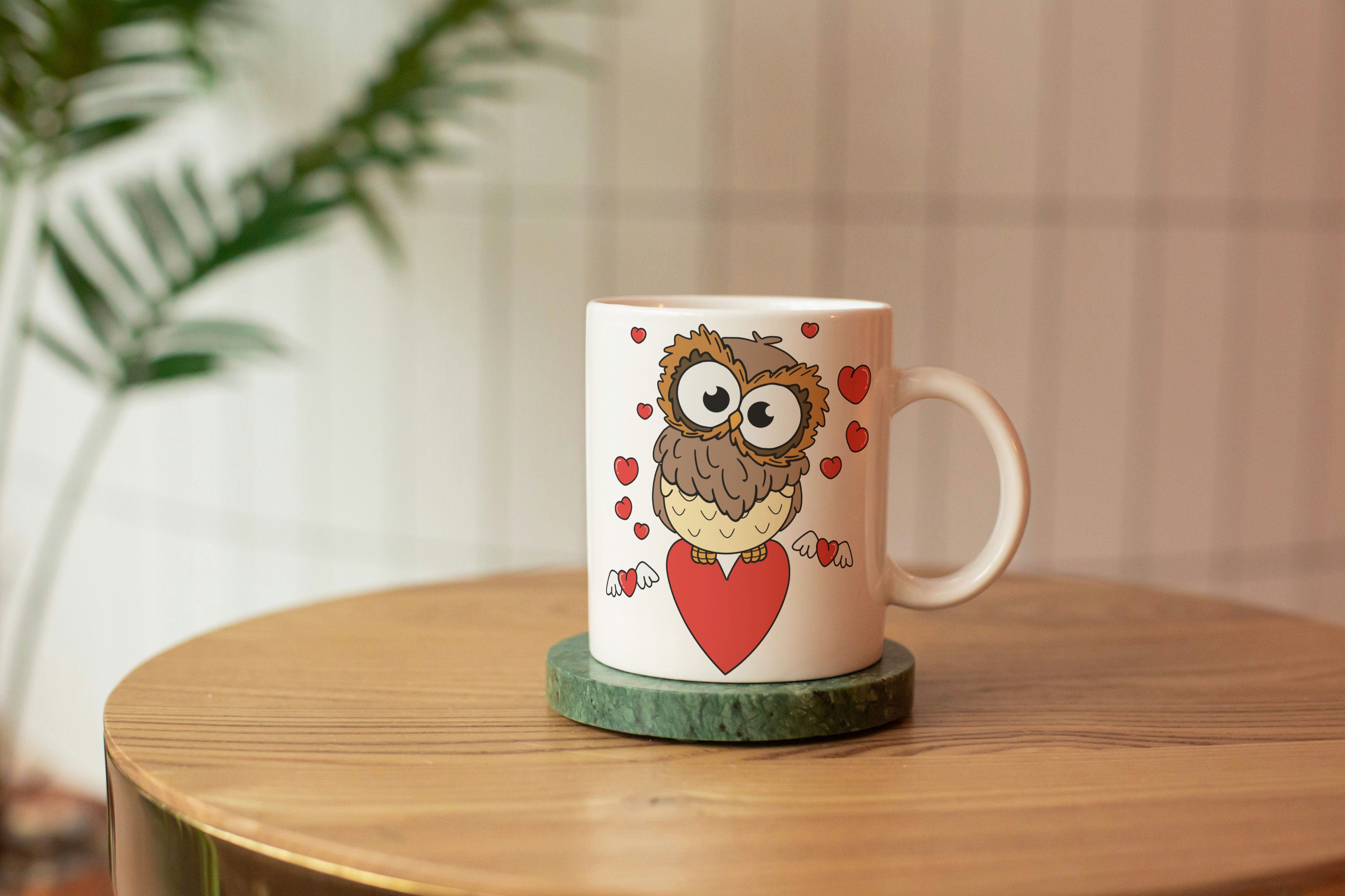 Owl Ceramic Coffee Mug