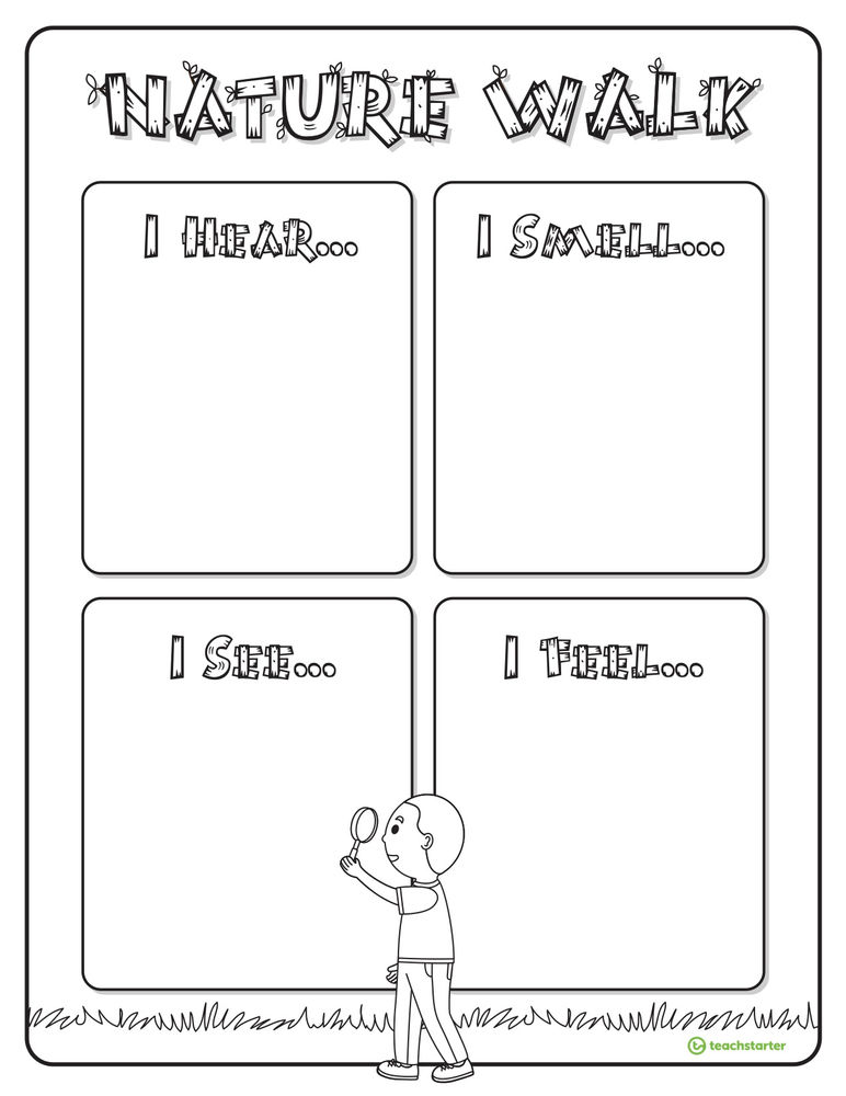 4 nature walk activities for Earth Day